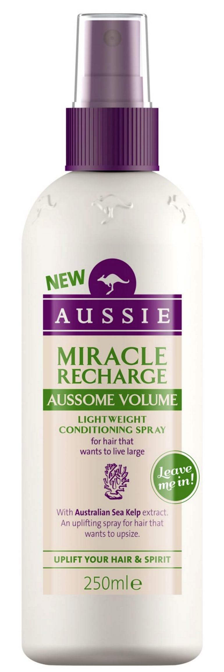 Aussie Miracle Recharge Aussome Volume Conditioning Spray 250 ml £2.99
