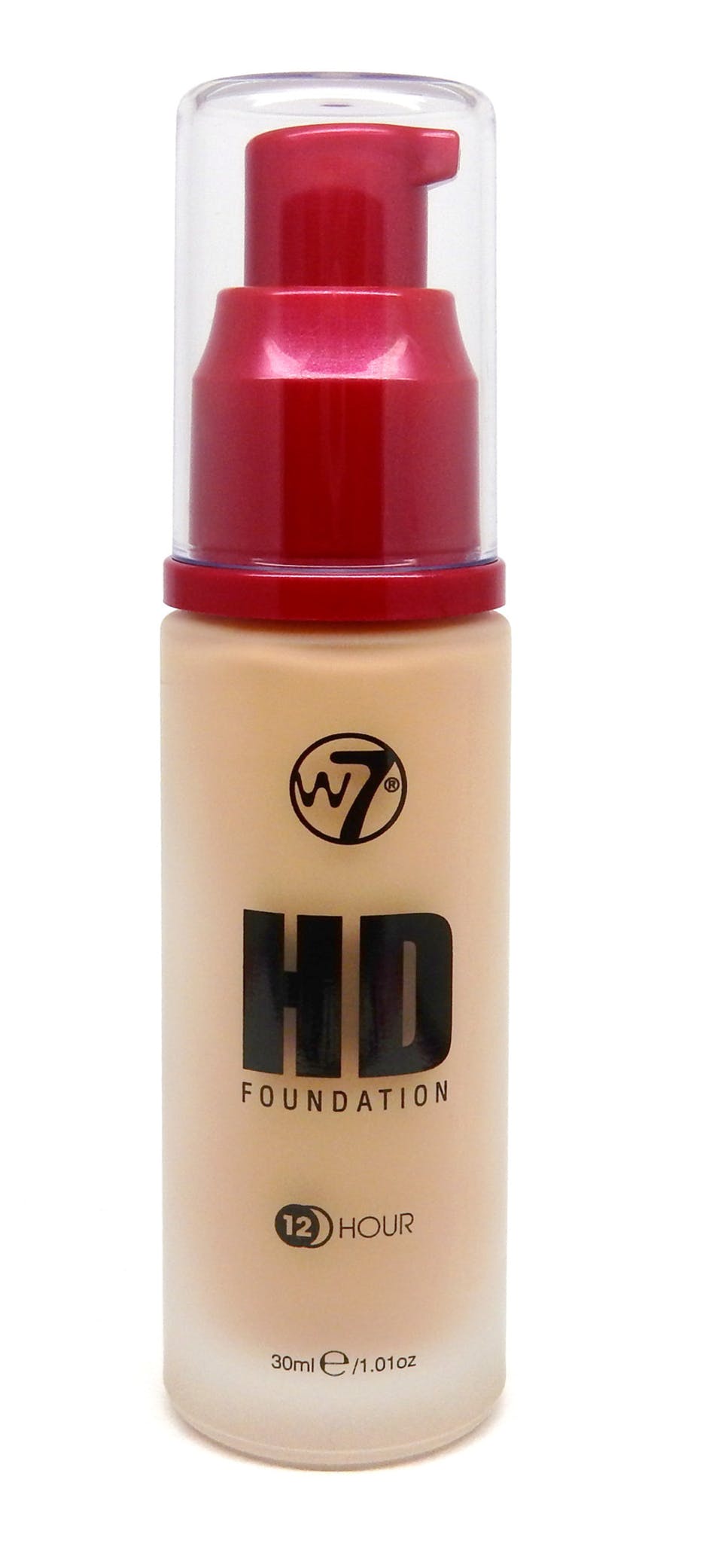 W7 HD Foundation Sand Beige 30 ml