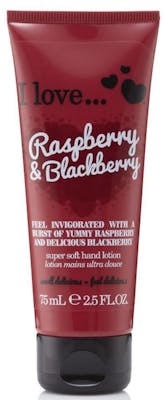 I Love Cosmetics Hand Lotion Raspberry &amp; Blackberry 75 ml