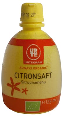 Urtekram Citronsaft EKO 125 ml