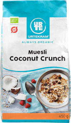 Urtekram Müsli Coconut Crunch EKO 450 g