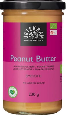 Urtekram Peanut Butter Smooth Øko 230 g