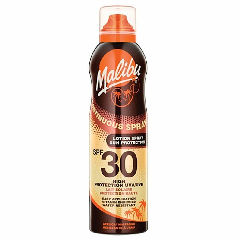 Malibu Continuous Sun Lotion Spray SPF30 175 ml