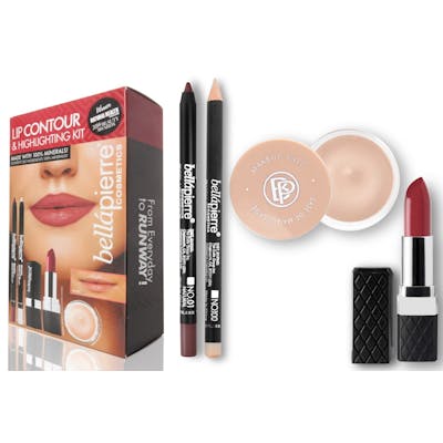 Bellápierre Cosmetics Lip Contour & Highlighting Kit Natural 4 stk