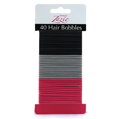 Zazie Coloured Hair Bobbles 40 stk