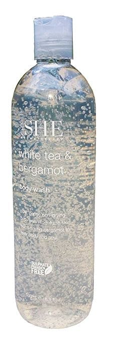 Om SHE Aromatherapy White Tea & Bergamot Body Wash 500 ml 45.95 kr