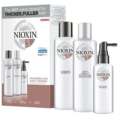 Nioxin Starter Set System 3 For Early Stages Of Thinning 300 ml + 300 ml + 100 ml