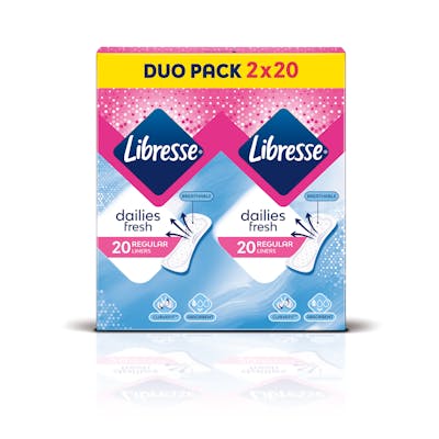 Libresse Daily Fresh Normal Pantyliners 40 stk