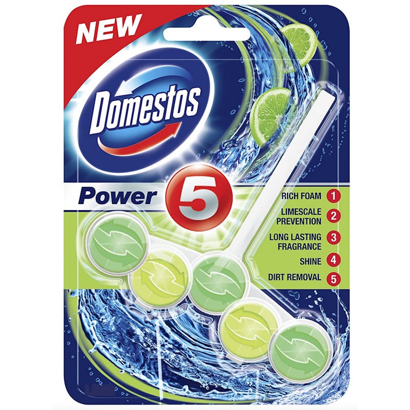 Domestos Toilet Block Power 5 Lime 55 g