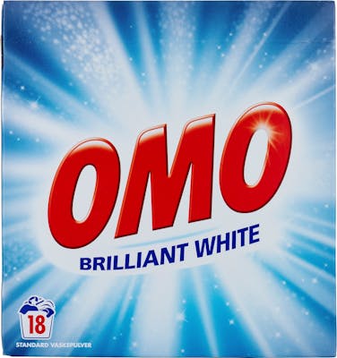 Omo Standard Vaskepulver Brilliant White 980 g