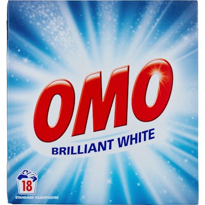 Omo Brilliant White Tvättmedel 980 g