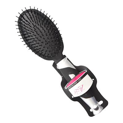Zazie Oval Cushion Hair Brush Black 1 stk