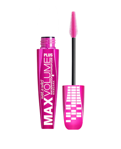 Wet 'n Wild Mascara Max Volume Plus Black 8 ml