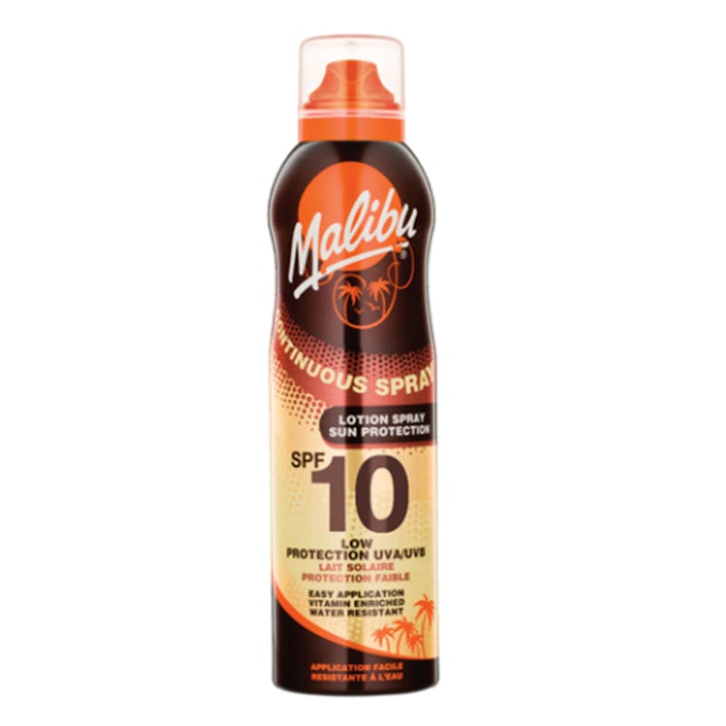Malibu Continuous Sun Lotion Spray SPF10 175 ml