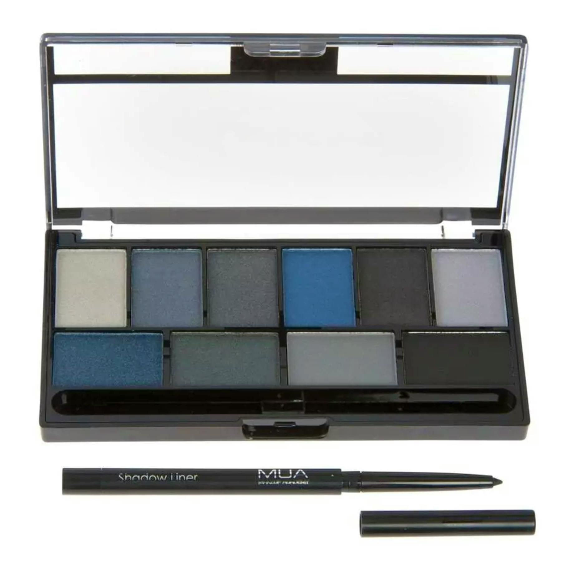MUA Makeup Academy Eyeshadow Palette Elysium Blue 17 g £3.99
