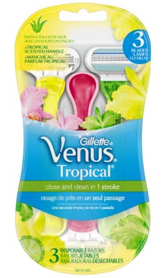 Gillette Venus Tropische Wegwerpscheermessen 3 st