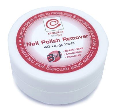 Classics Nail Polish Remover Pads 40 pcs £1.85