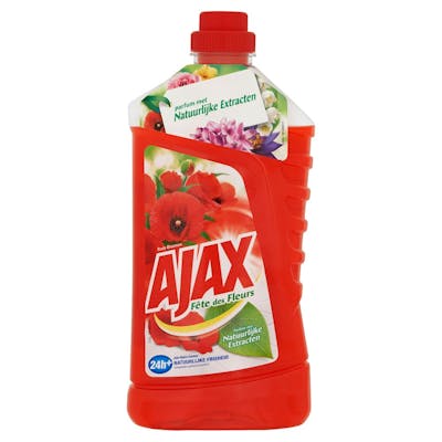 Ajax Allesreiniger Rode Bloemen 1000 ml
