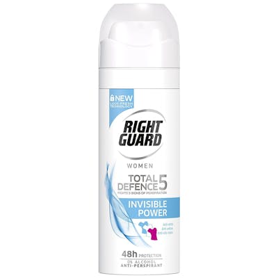 Right Guard Total Defence 5 Invisible Power Deospray 250 ml