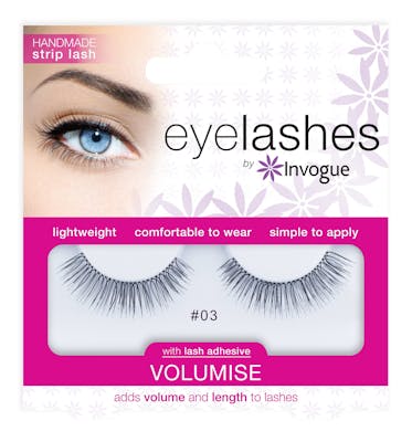 Invogue Eyelashes Volumise 03 1 pair