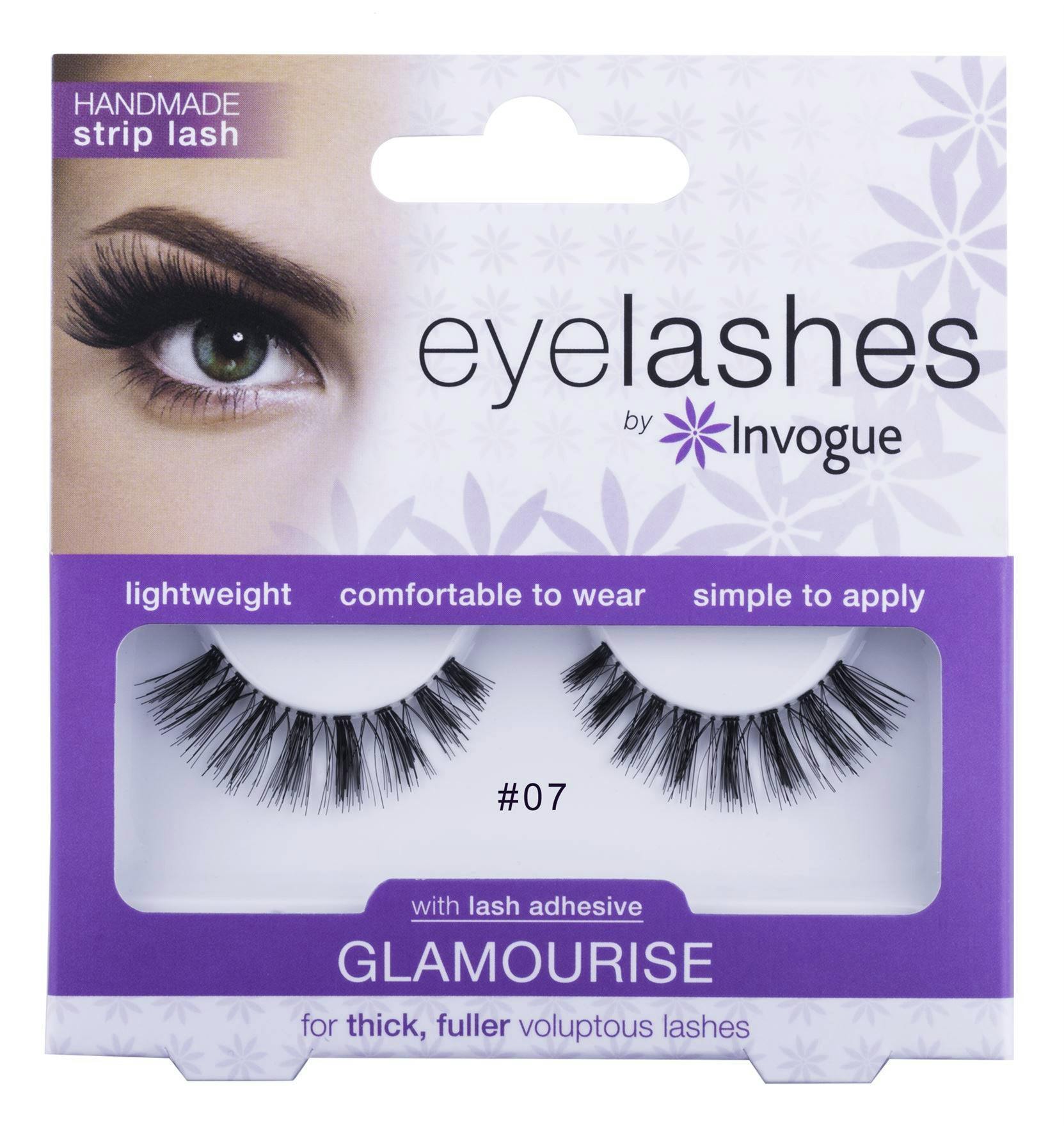 Invogue Eyelashes Glamourise 07 1 par