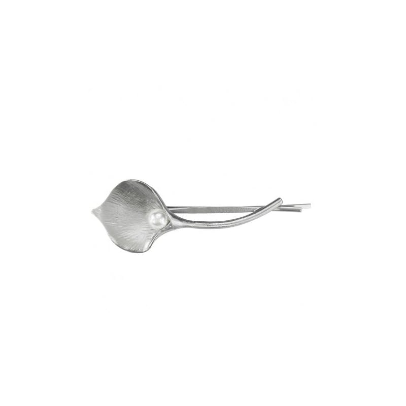Everneed Calla Lily Hair Pin Silver 1 st