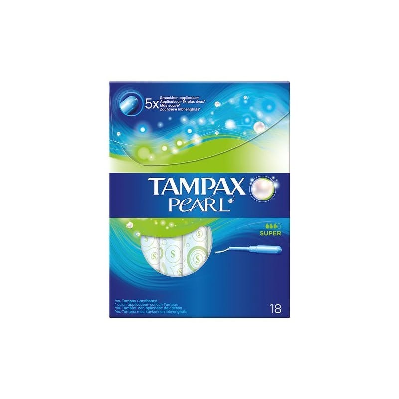 Tampax Pearl Super 18 st