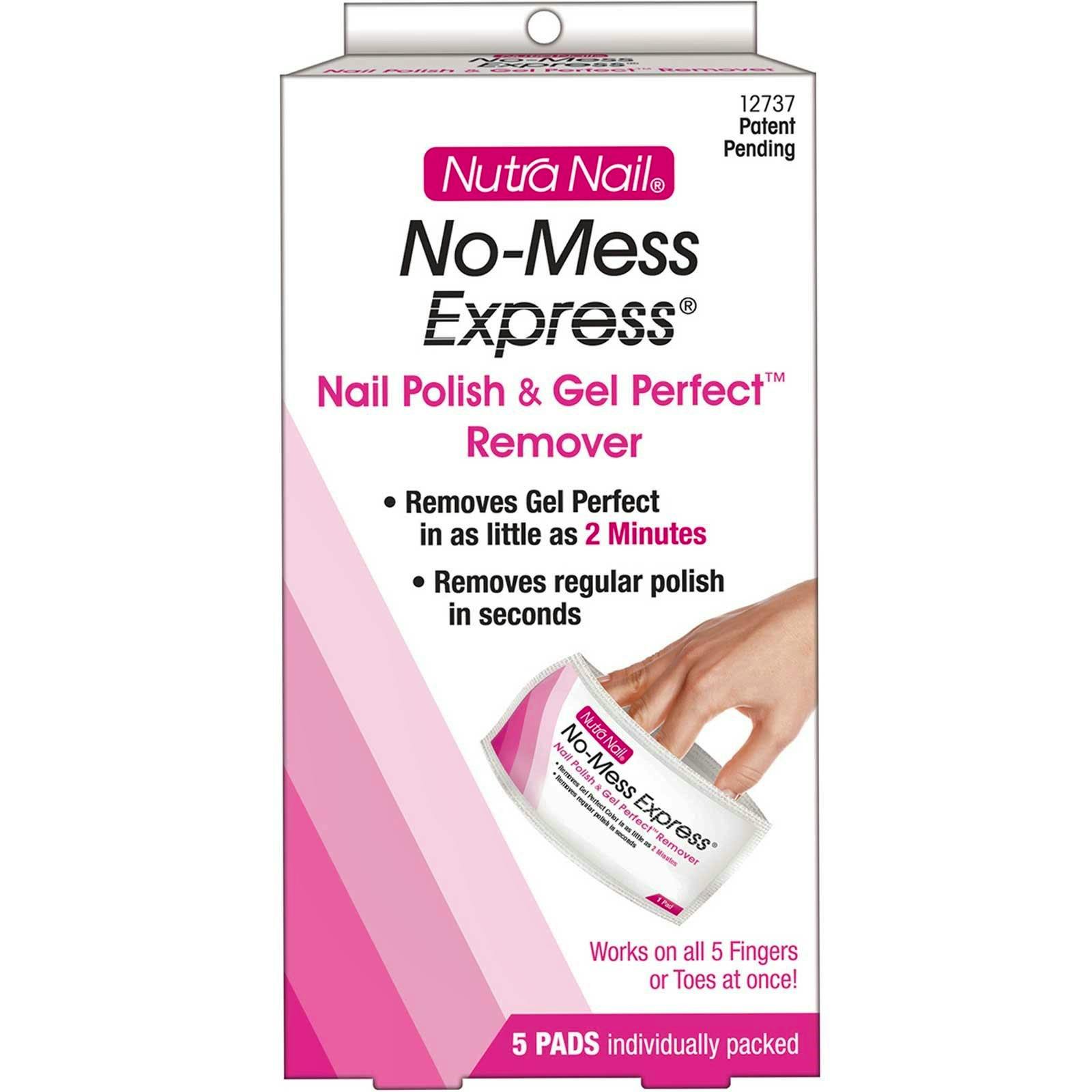 Nutra Nail No Mess Express Nail Polish Remover 5 stk - 12.95 kr