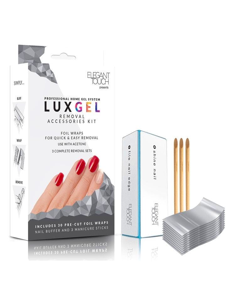Elegant Touch Lux Gel Removal Accessories Kit 34 stk