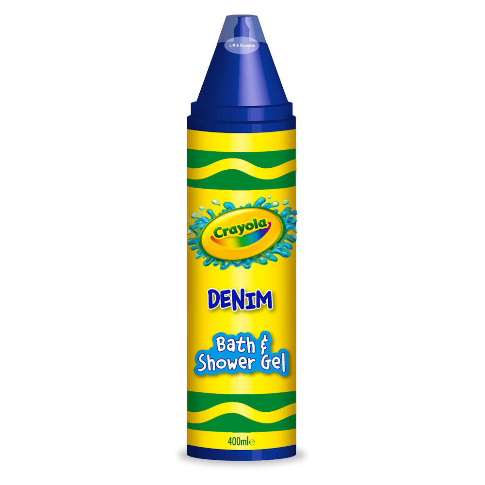 Crayola Bath & Shower Gel Denim 400 ml 19.95 kr