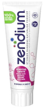 Zendium Sensitive Whitener Toothpaste 75 ml