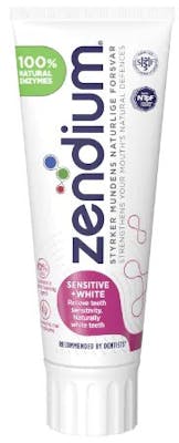Zendium Gevoelige Whitener Tandpasta 75 ml