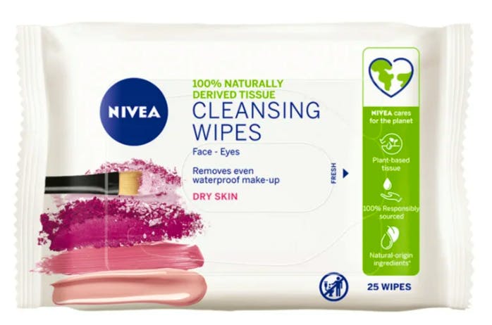 Nivea Gentle Facial Cleansing Wipes Dry & Sensitive Skin 40 stk 29.95 kr