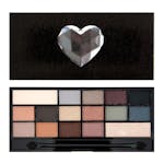 I Heart Makeup Faux Fur Covered Eyeshadow Palette Naked Underneath 22 g