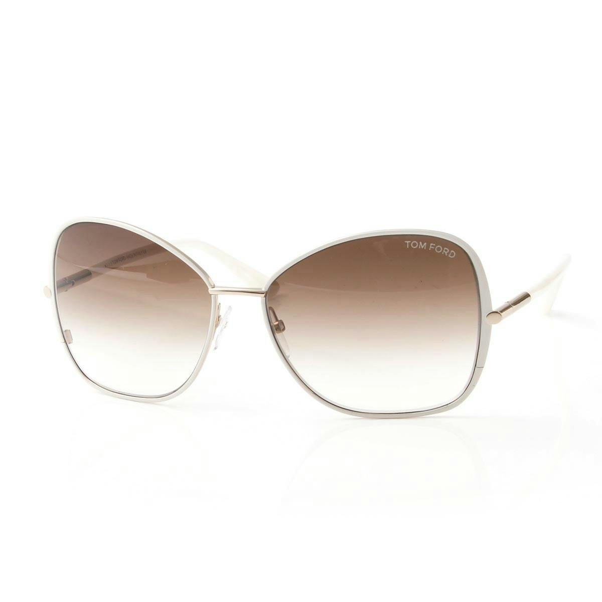 Tom Ford Solange Sunglasses FT0319 32F Ivory Gold 61 x 15 x 130 mm –  €