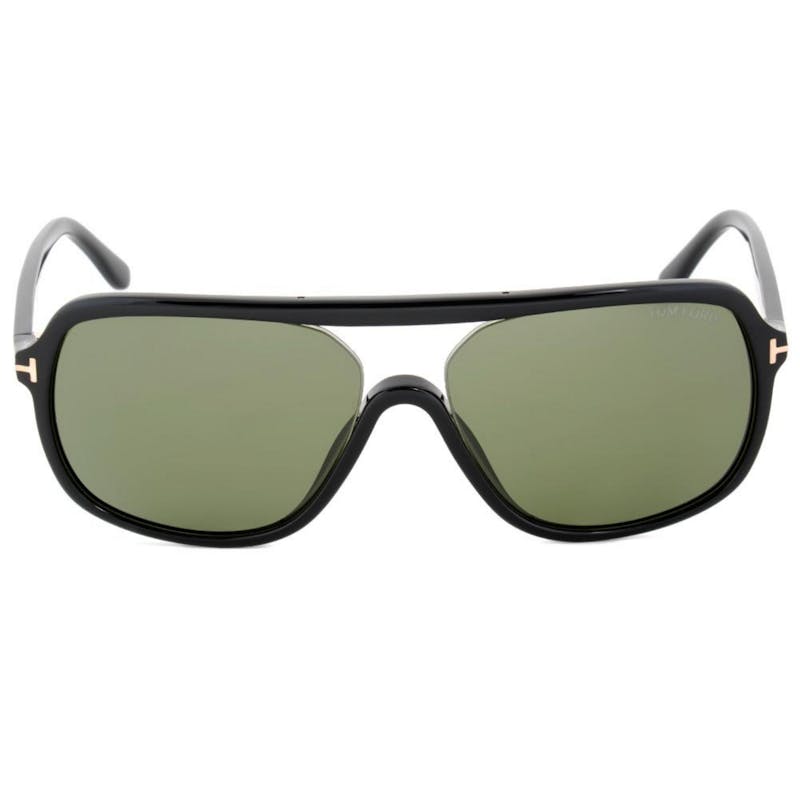 Tom Ford Men Robert Sunglasses FT0442 01N Black Green 59 x 15 x 140 mm