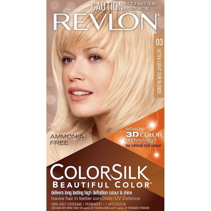 Revlon Colorsilk Permanent Haircolor 03 Light Sun Blonde 1 stk - 16.95 kr
