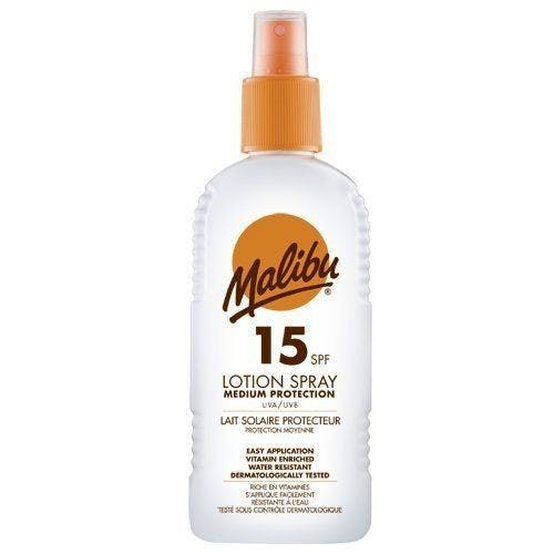 Malibu Sun Lotion Spray SPF15 200 ml