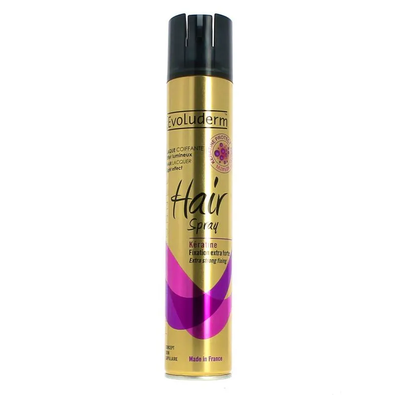 Evoluderm Ultra Strong Fixing Keratin Hairspray 300 ml