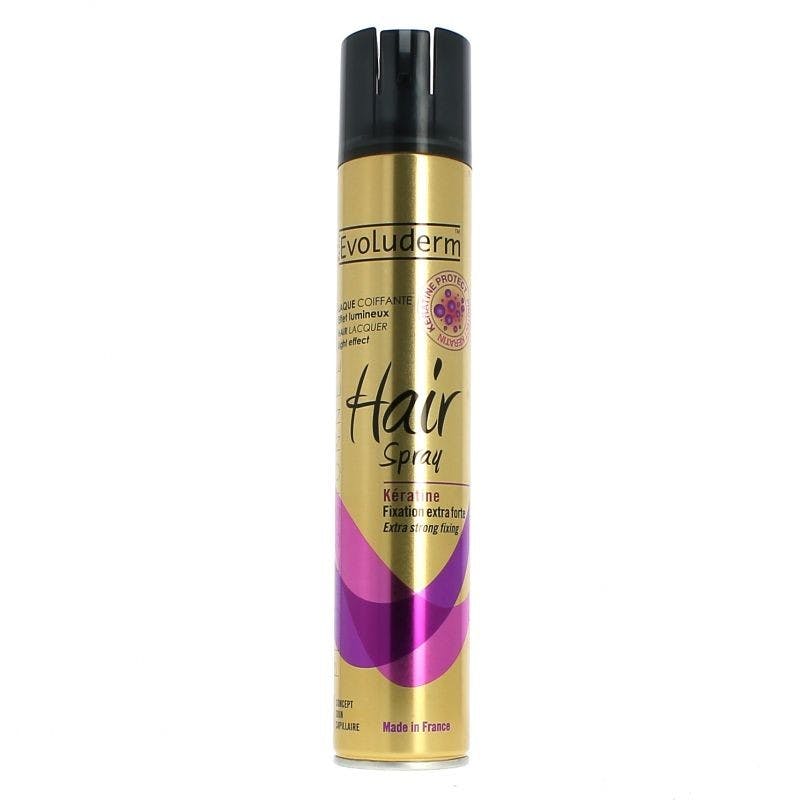 Evoluderm Ultra Strong Fixing Keratin Hairspray 300 ml