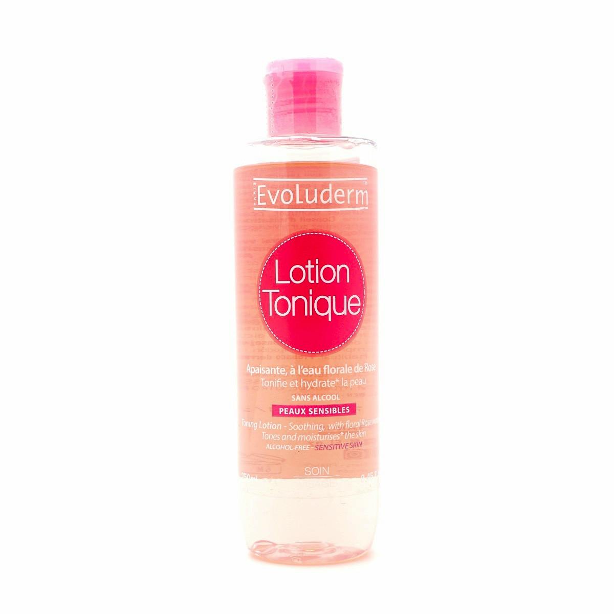 Evoluderm Rose Water Tonic Lotion 250 ml