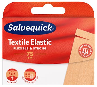 Salvequick Textile Laastari 75 cm