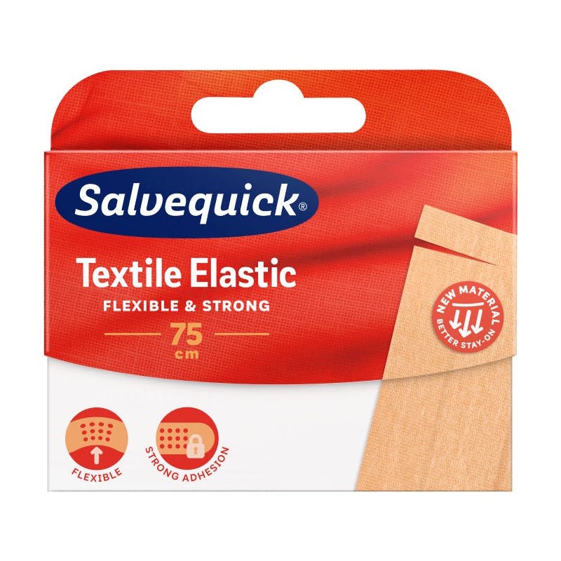 Salvequick Textile Laastari 75 cm