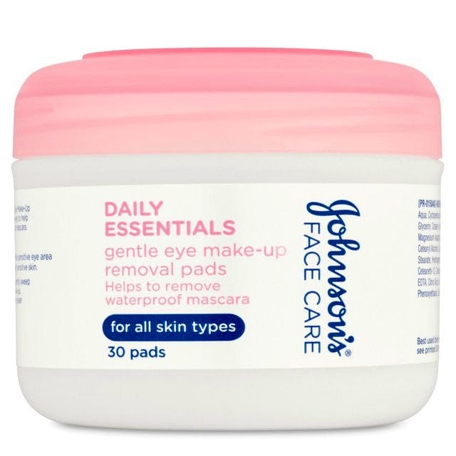 Johnson's Daily Essentials Eye Make Up Removal Pads 30 stk 25.95 kr