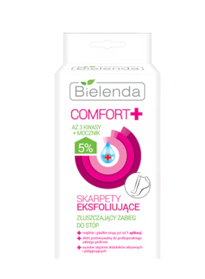 Bielenda Comfort+ Exfoliating Socks 1 pair