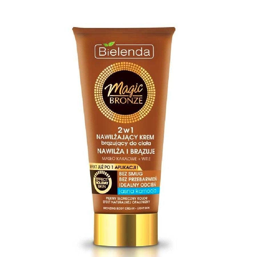 Bielenda Magic Bronze 2in1 Moisturizing Bronzing Body Cream Light Skin