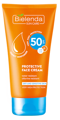 Bielenda Protective Face Cream Dry &amp; Sensitive Skin SPF50 50 ml