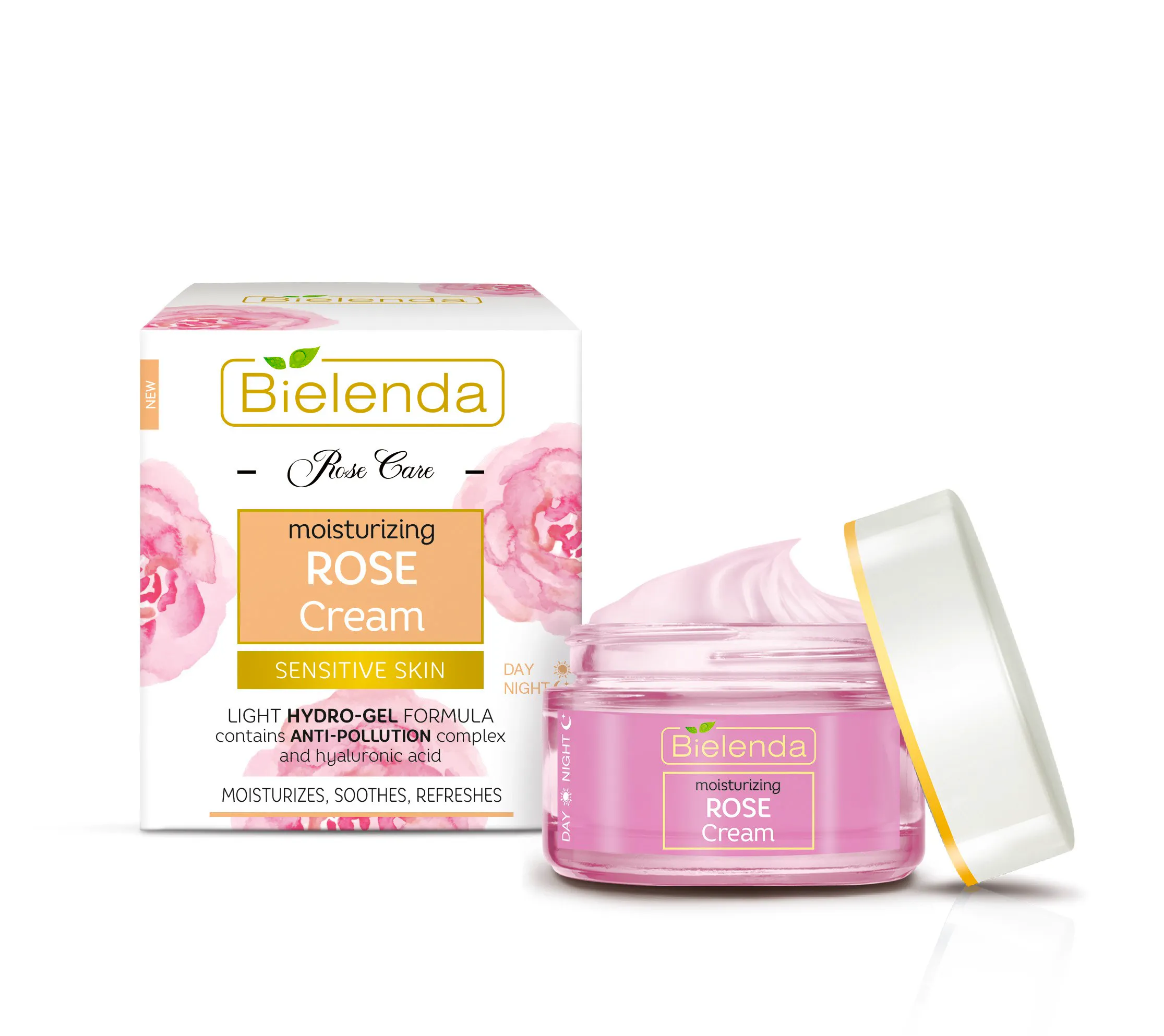 Bielenda Rose Care Moisturizing & Soothing Rose Face Cream 50 ml