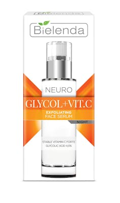 Bielenda Neuro Glicol + Vitamin C Exfoliating Night Face Serum 30 ml