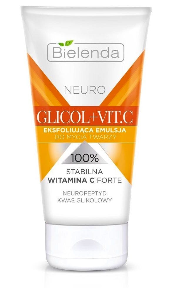Bielenda Neuro Glicol + Vitamin C Exfoliating Face Cleanser 150 ml